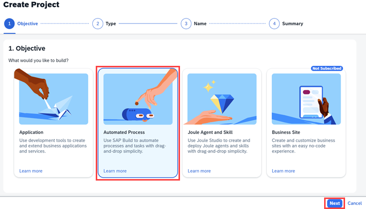 Create automated process