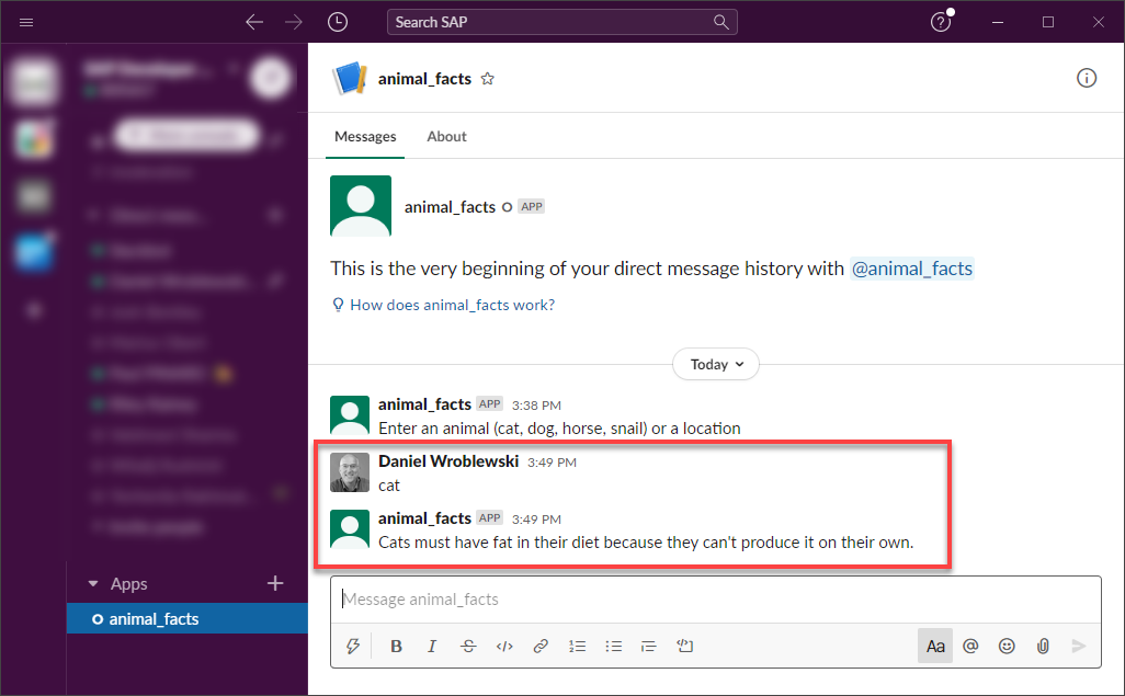 App test