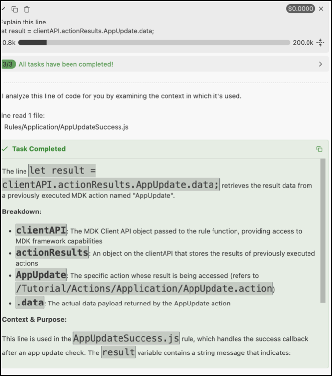 MCP Client Code Analysis Breakdown