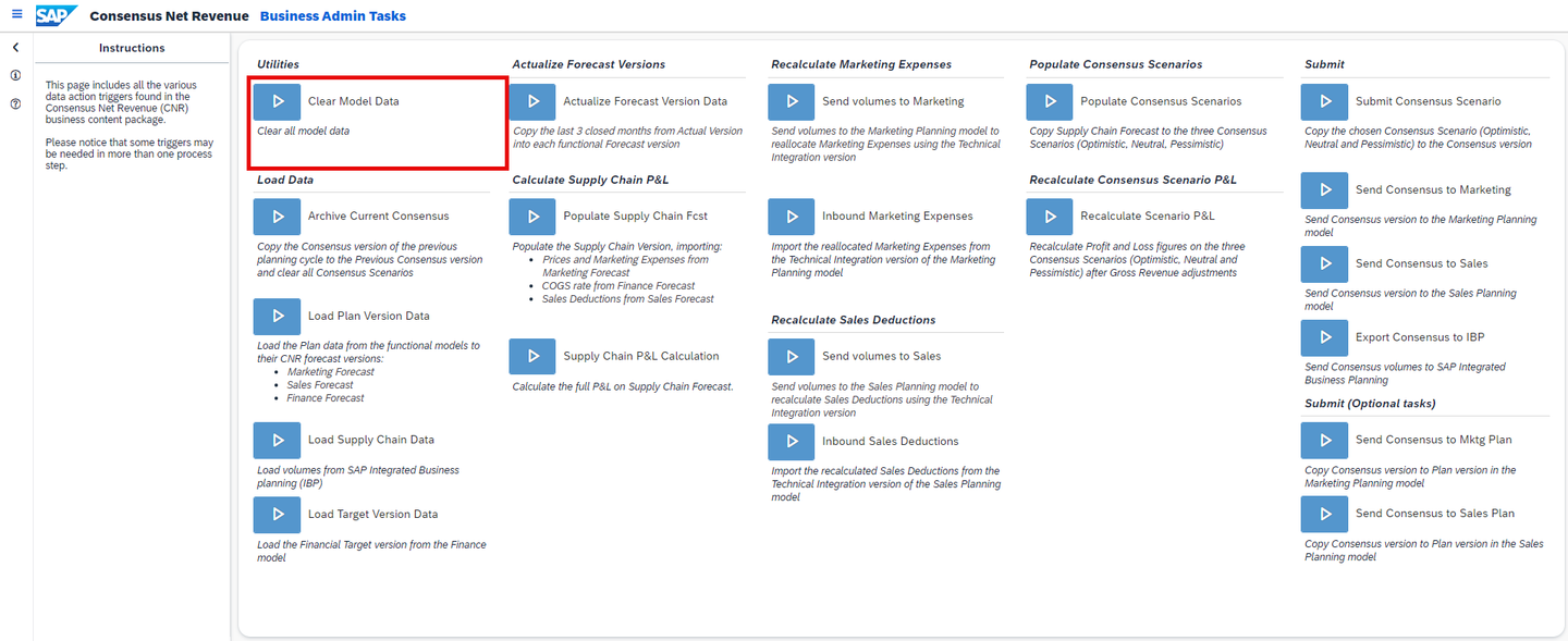 xp&A Consensus Net Revenue Planning