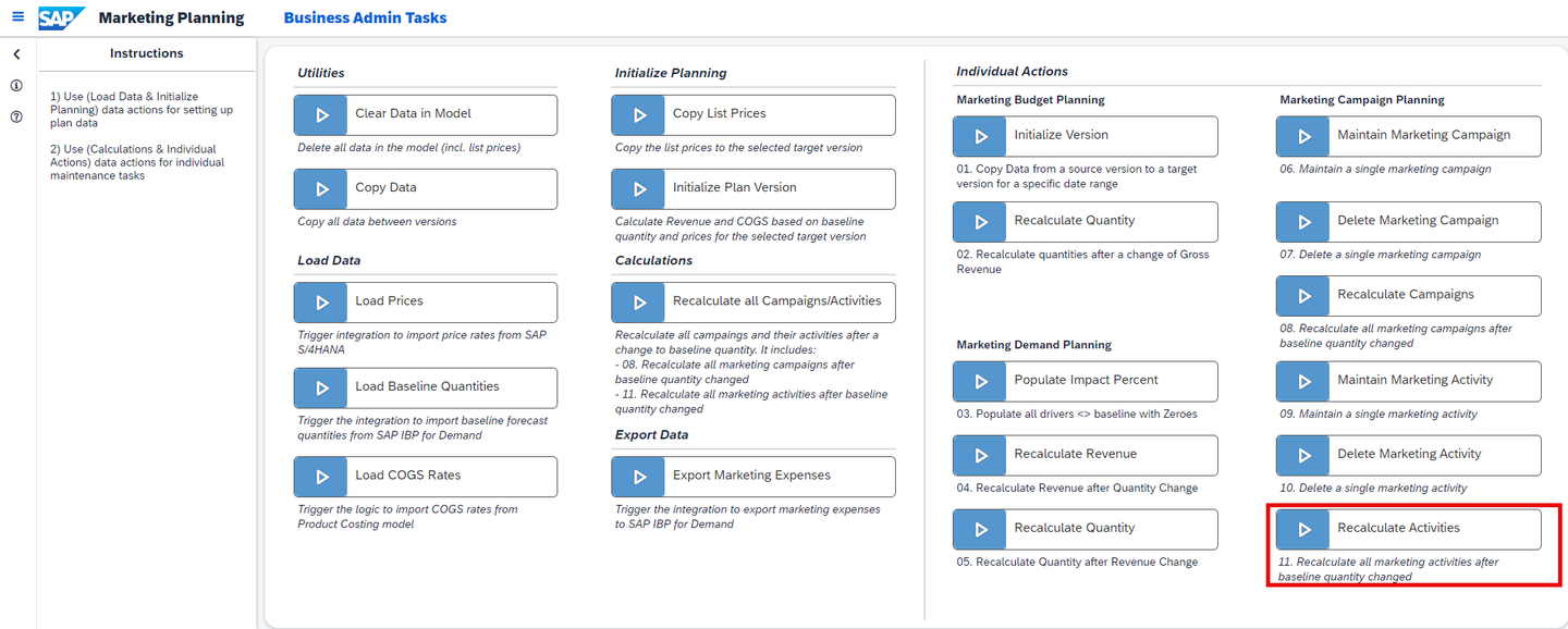 xp&A Commercial Planning