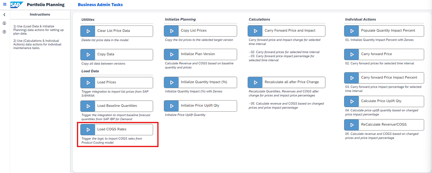 xp&A Commercial Planning